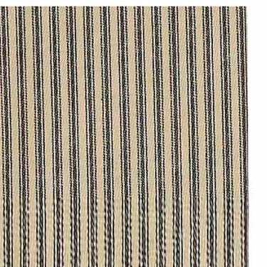 Black Nutmeg York Ticking Towel Set Of Six KT880011 - The Fox Decor